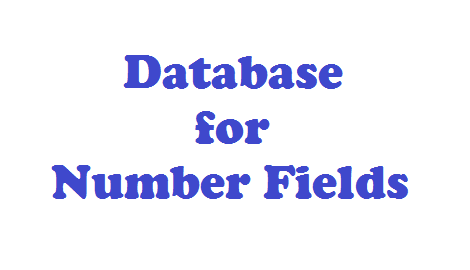 A Database for Number Fields